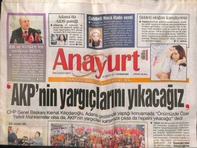 Anayurt Gazetesi 10 Aralık 2011 - Marilyn Monroenun Korede Savaşa Katılan Türk Askerlerine Ziyarete Gittiği Orta Çıktı GZ100737 - 2
