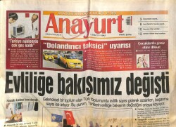 Anayurt Gazetesi 11 Ekim 2011 - Sarkozy , Erdoğanı Kıskanıyor - Mısırda Çatışmalar Sürüyor GZ100886 - 2