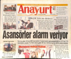 Anayurt Gazetesi 12 Eylül 2014 - Ankara Kulübü Derneğinden Ankara Valisine Ziyaret - Demet Akalın, Oprah'ın İzinde GZ159091 - Gökçekoleksiyon