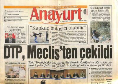 Anayurt Gazetesi 13 Aralık 2009 - Şifa Kaynağı Zeytin Geçim Kapısı Oldu GZ109757 - 1