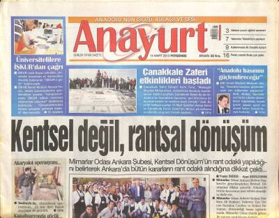 Anayurt Gazetesi 14 Mart 2013 - Halk Jürisi Nafiz Karanın Beraatini İstiyor GZ105486 - 1