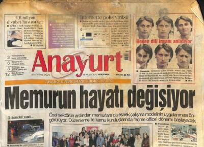 Anayurt Gazetesi 15 Kasım 2012 - Türkan Şoraydan Şimdi Fotoğraf Zamanı GZ107694 - 1
