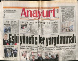 Anayurt Gazetesi 15 Mart 2012 - Göksel Yeni Şarkısıyla Rekor Kırıyor - PKK Mağduru Çocuklar GZ100406 - 2