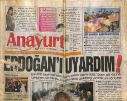 Anayurt Gazetesi 16 Ocak 2014 - Ebru Gündeşin Duyguları Çok Gergin GZ100012 - 2