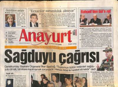 Anayurt Gazetesi 18 Aralık 2009 - 6.Alevi Çalıştayı Toplandı... GZ113226 - 1