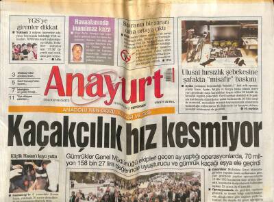 Anayurt Gazetesi 19 Nisan 2012 - Pınar Altuğun Başı Tacizcisiyle Dertte GZ100018 - 2