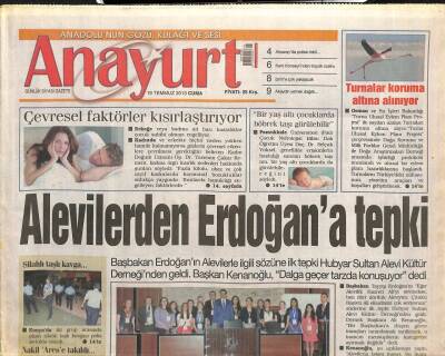 Anayurt Gazetesi 19 Temmuz 2013 - Arda Turan Ve Sinem Kobal Ayrıldı Mı ? - Türk Tankeri Kaçırıldı GZ105476 - 1