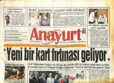 Anayurt Gazetesi 22 Ağustos 2012 - Hande Ataizi Düğününde Tahta Çıkacak - Somalide İlk Meclis GZ105523 - 1