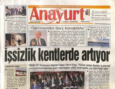 Anayurt Gazetesi 24 Kasım 2014 - Ivana Sert Ve Sinan Akıman Barıştı GZ104957 - 1