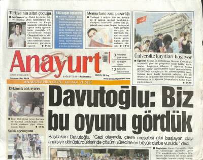 Anayurt Gazetesi 3 Ağustos 2015 - Güreşçilerimiz,Sırbistanı Fethetmek İstiyor GZ105468 - 1