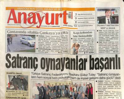 Anayurt Gazetesi 30 Kasım 2013 - Beren Saat Pop Müziğinin Ünlü Sesi Kenan Doğuludan Evlenme Teklifi Aldı GZ100013 - 1