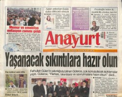 Anayurt Gazetesi 4 Ocak 2014 - Sinem Kobal , Arda Turanı Bırakıp İşine Yoğunlaştı GZ100397 - 1