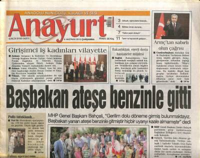 Anayurt Gazetesi 5 Haziran 2013 - Arda Turan,Atletico Madridde Mutlu Olduğunu Ve Takımında Kalacağını Açıkladı GZ105492 - 1