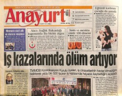 Anayurt Gazetesi 5 Mart 2013 - Sibel Can Yaza Damgasını Vuracak - Müslüm Gürses Uğurlandı GZ100928 - 2