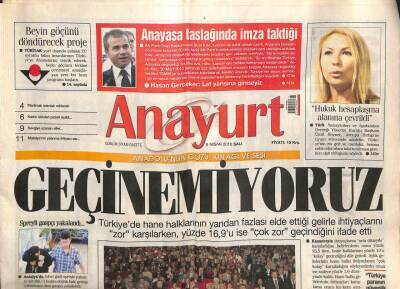 Anayurt Gazetesi 6 Nisan 2010 - Angelina Jolie , Savaşın Yıktığı Yerde... - Pakistanda İntihar Saldırısı GZ113192 - 1