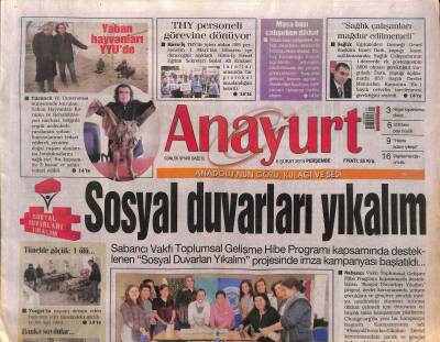 Anayurt Gazetesi 6 Şubat 2014 - Balyozun CDsine Soruşturma GZ116778 - 1