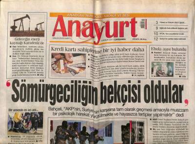 Anayurt Gazetesi 7 Aralık 2011 - Adale , Amynin Rekorunu Kırdı - Libyanın Kanlı Bilançosu GZ125587 - 1