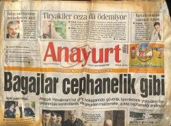 Anayurt Gazetesi 7 Şubat 2009 - Kusurlu Doktora Tazminat Davası GZ100341 - 1
