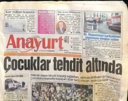 Anayurt Gazetesi 8 Ocak 2015 - Zeynep Casalini Yaz Uykusundan Uyanıyor - Zonguldak Faciasının Yıldönümü GZ100732 - 1