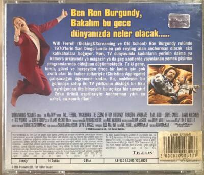Anchorman O Bir Efsane (Will Ferrell) VCD Film VCD11615 - 2