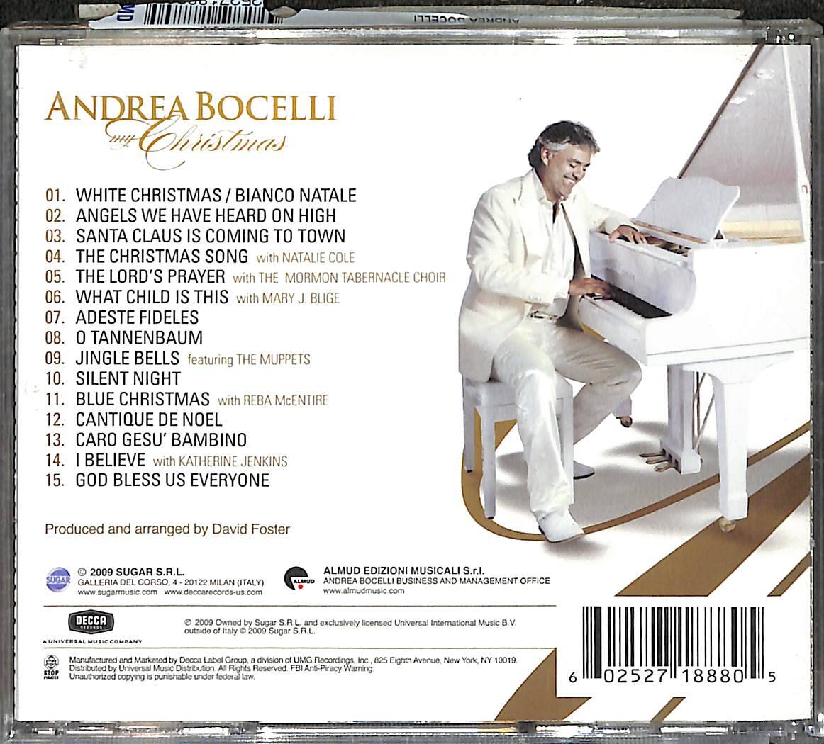 Andrea Bocelli - My Christmas CD (İkinci El) CD4783 - 2