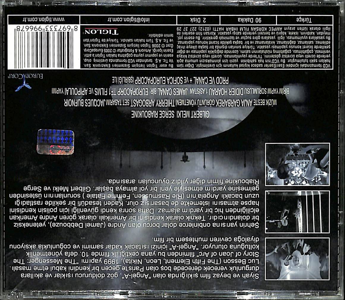 Angela (Rie Rasmussen) VCD Film (İkinci El) VCD27655 - 2