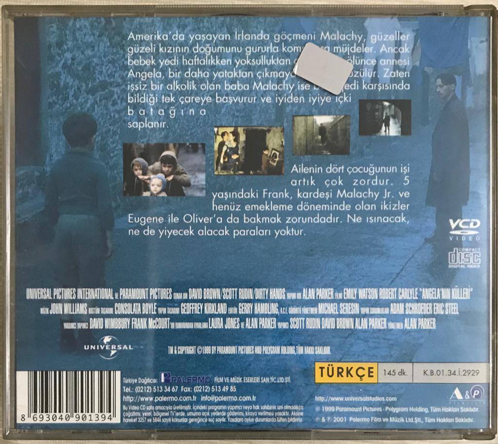 Angelanın Külleri VCD Film VCD5841 - 2