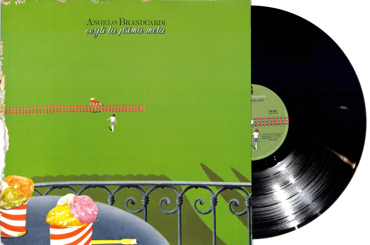Angelo Branduardi - Cogli La Prima Mela (Almanya Baskı) LP PLAK (10/8.5) PLK25976 - 1