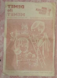 Ankara Çocuk - Gençlik Tiyatrosu 1970ler Demet ile Memet Afiş EFM(N)2553 - 6