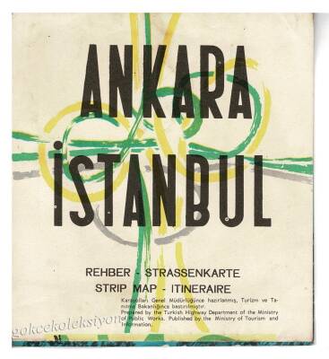 Ankara-İstanbul 1968 Yılı Kara Yolu Rehberi EFM705 - 4