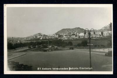 Ankara İstasyondan Şehrin Görünüşü Fotokart KRT6439 - 1