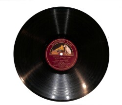 Hikmet Ekrem Hanım - Sevdiğim Bir Nevnihalsın / Süslü Edalı TAŞ PLAK (10/7.5) PLK23523 - Gökçekoleksiyon