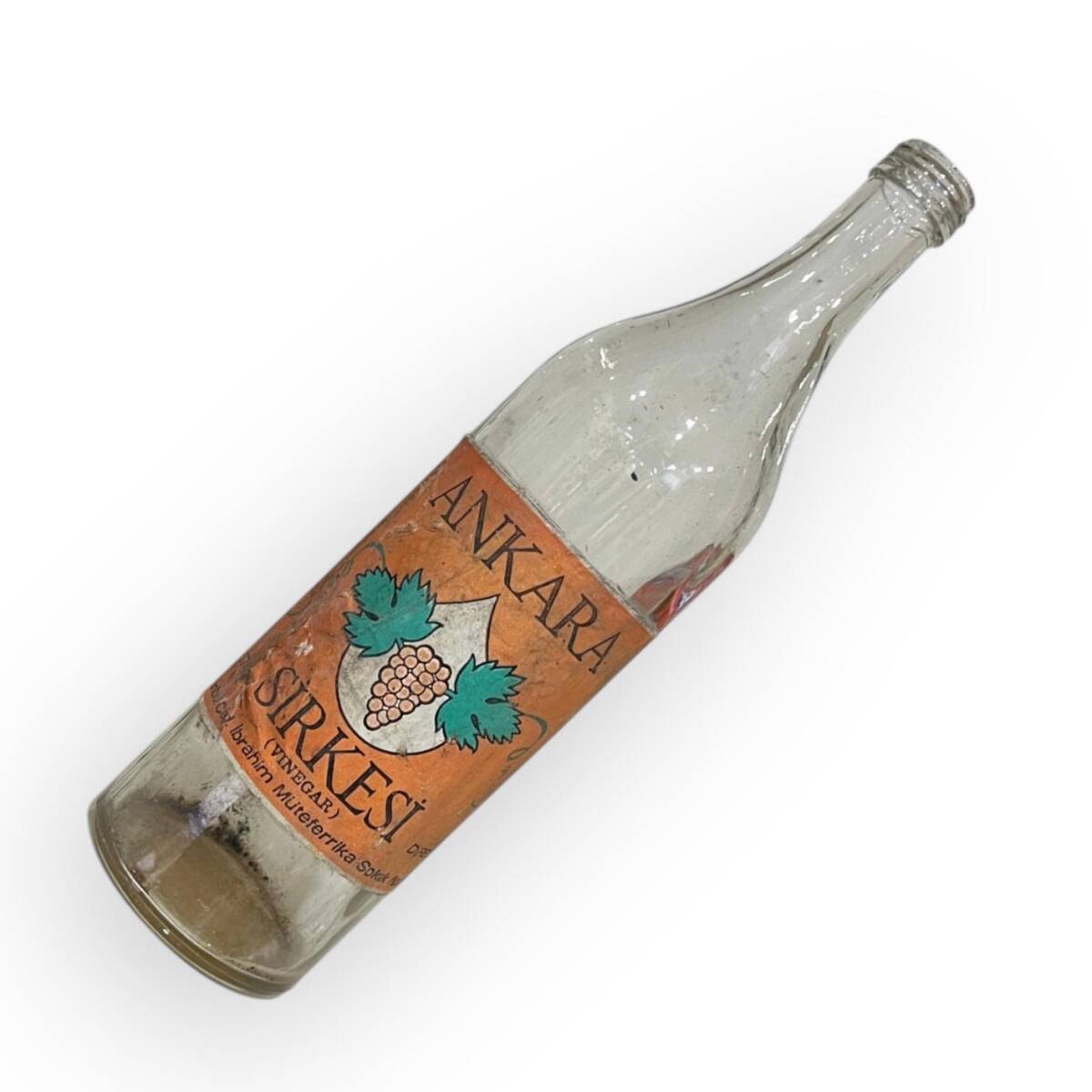 Ankara Sirkesi Boş Şişe 1980s 70cl #AOB5140 - 1