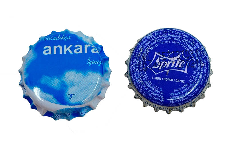 Ankara-Sprite Şişe Kapakları Lot CMK1063 - 1