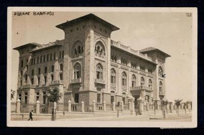 Ankara Ziraat Bankası Görünüm Eski Kartpostal KRT6438 - 1
