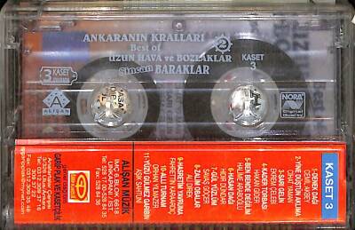 Ankaranın Kralları - Best Of Uzun Hava Ve Bozlaklar Baraklar Kaset (İkinci El) KST24507 - 2