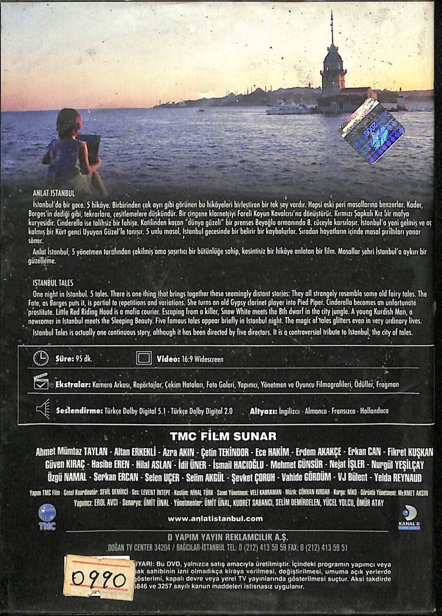 Anlat İstanbul DVD (İkinci El) DVD2737 - 2