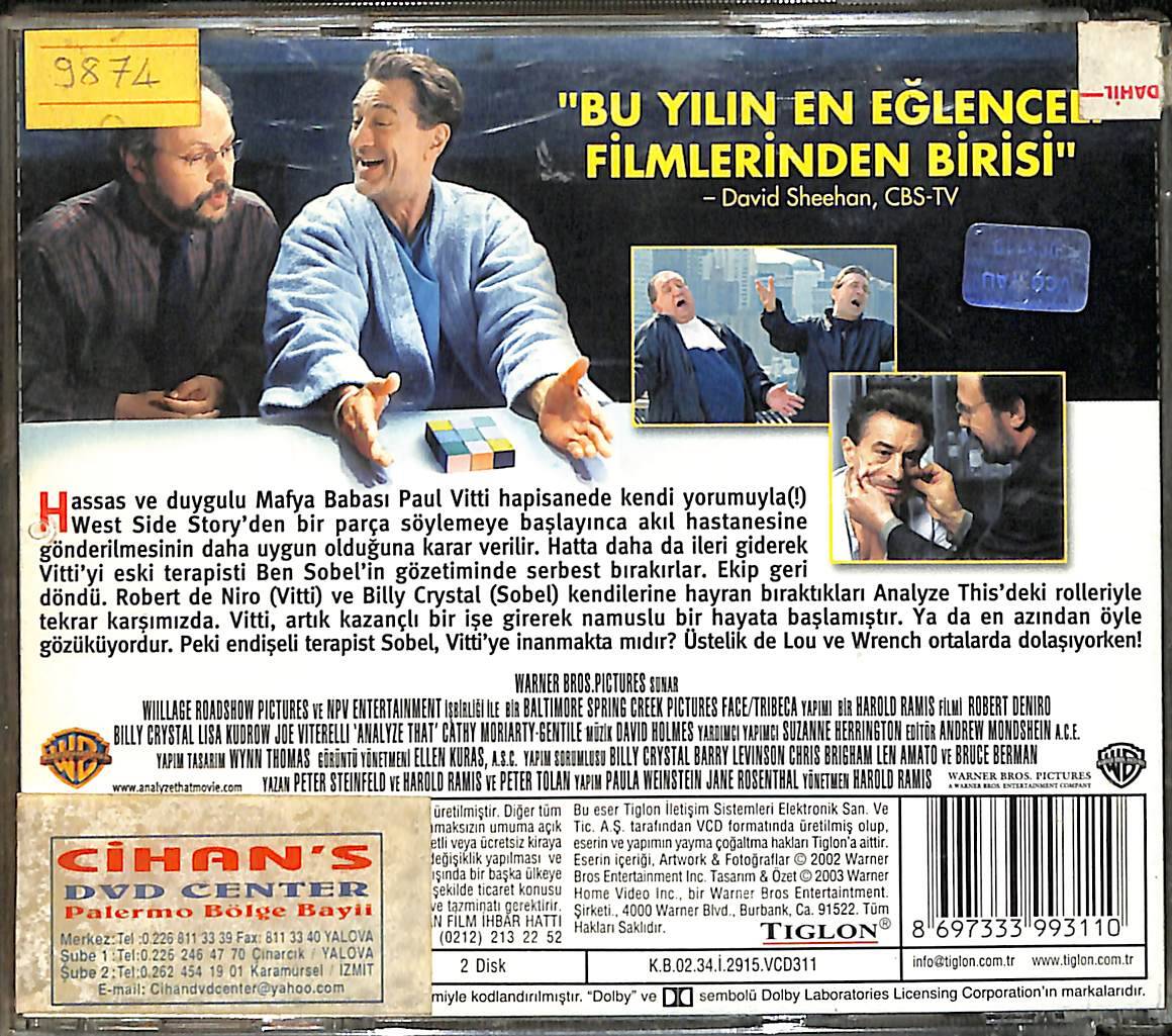 Anlatamadım mı? - Analyze That VCD Film (İkinci El) VCD27842 - 2