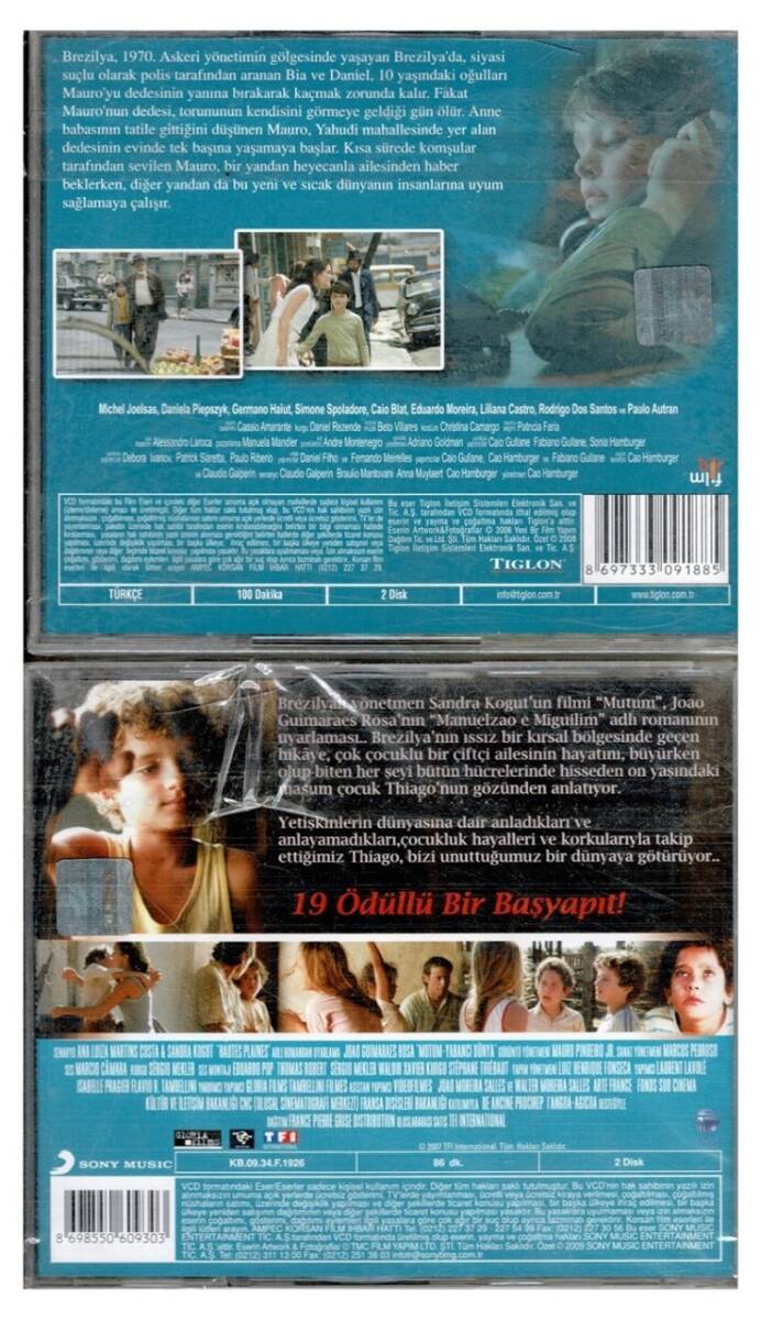 Annemler Tatilde Yabancı Dünya - 2 Adet VCD Film VCD868 - 2
