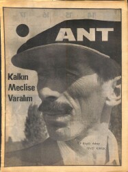 Ant Haftalık Dergi Sayı 143 23 Eylül 1969 Kapak Kalkın Meclise Varalım - Denizcilik Bankası Mafia İle Ortak Mı? NDR81673 - Gökçekoleksiyon