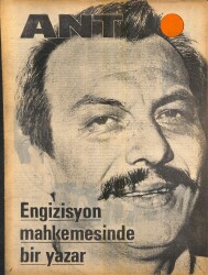 Ant Haftalık Dergi Sayı26 27 Haziran 1967 Kapak Engizisyon mahkemesinde Bir Yazar - Türkiye Natodan Çekilmelidir NDR81682 - Gökçekoleksiyon
