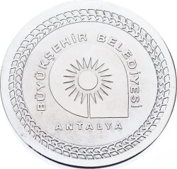 Antalya Büyükşehir Belediyesi Hatıra Madalyonu MVM2130 - 3