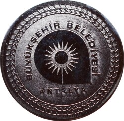Antalya Büyükşehir Belediyesi Madalya MVM755 - Gökçekoleksiyon
