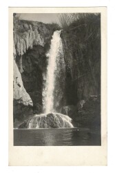 Antalya - Şelale Temalı Eski Fotokart Çil KRT6348 - Gökçekoleksiyon