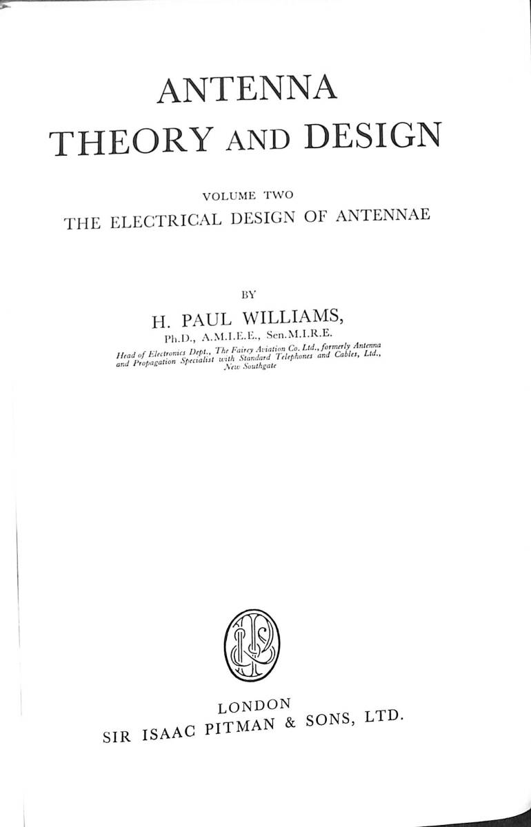 Antenna Theory And Design (İlk Baskı) NDR93894 - 1