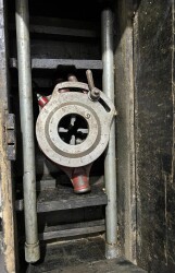 Antika 1940s Ahşap Kutusunda Pafta Takımı AOB6094 - 5