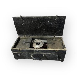 Antika 1940s Ahşap Kutusunda Pafta Takımı AOB6094 - 6