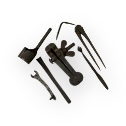 Antika 1940s Usta El Aletleri AOB6093 - Gökçekoleksiyon