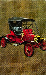 Antika Araba Temalı Kartpostal KRT18626 - Gökçekoleksiyon