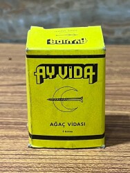 Antika Ayvida Düz Ağaç Vida 1 Paket AOB6241 - 3